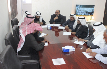 Dean of IT and Distance Learning Visits Al-Kharj Community College