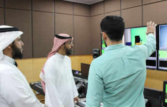 Vice-Rector Inspects the Work Progress at the Center of Digital Content Development
