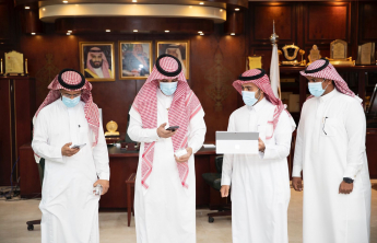 The President of PSAU Receives the Deanship's Annual Report