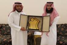The Deanship Honors Dr. Abdullah Albahdal