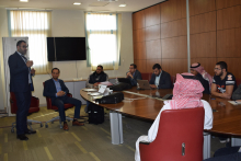 The Deanship Holds a Meeting with the Technical Team for the Application of  Financial and Administrative System  