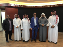 The Deanship Receives a German Delegation from Lectorio Company for Digital Content Development
